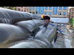 Geoextile tejido empaqueta la fuerza de alta resistencia para el barro que deseca los bolsos de Geotube