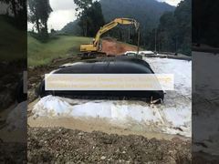 Geotextiles Negros/ARENA para Tubos de Deshidratación Resistencia a la Tracción 200/200kn para un Rendimiento Superior de Deshidratación