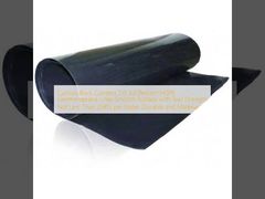 Contenido de negro de carbono 2.0-3.0 por ciento, geomembrana de HDPE, superficie lisa, con resistencia al desgarro no inferior a 25KN por metro, material duradero.