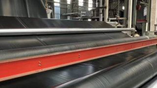 revestimiento de geomembrana de HDPE negro