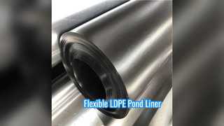Revestimiento flexible para estanques de LDPE para acuicultura de 0,1 mm a 0,5 mm