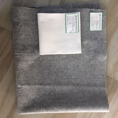 Geotextil no tejido de poliéster punzonado con aguja de 200g 250g para drenaje de muros de contención