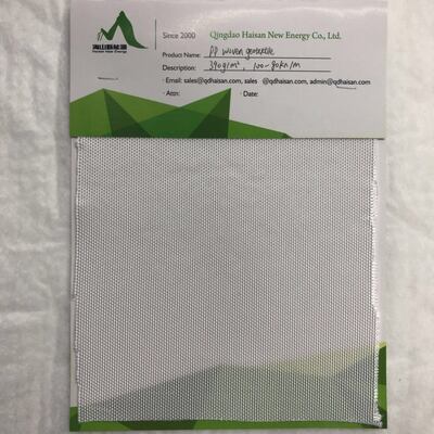 Tejido de geotextil de fibra de alto módulo de grado industrial para estabilización de terraplenes