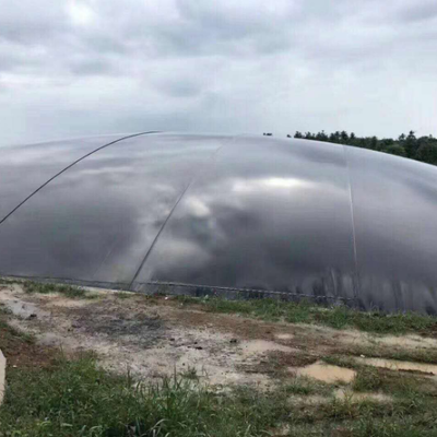 Revestimiento hermético de geomembrana de HDPE para cubierta de digestor de biogás agrícola