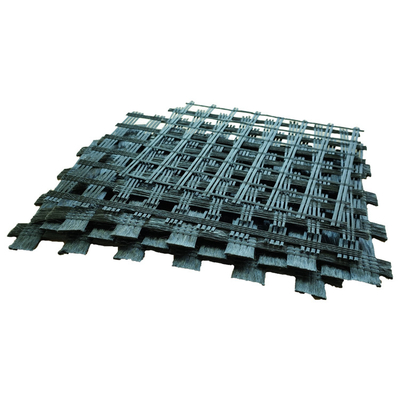 Alta fibra de vidrio estable Geogrid para el refuerzo del terraplén de las cuestas 100kn Geogrid