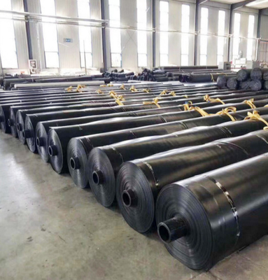 trazador de líneas 1.25m m resistente ULTRAVIOLETA 2.5m m de Geomembrane del HDPE de la charca de la granja de 0.75m m