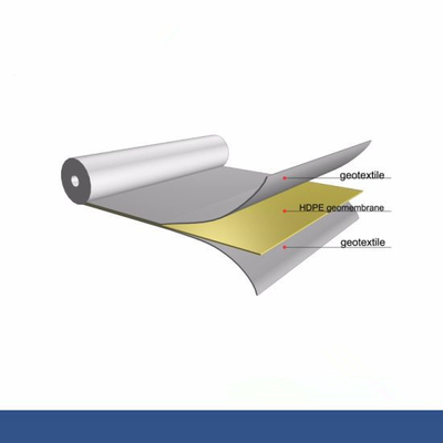 0,75 vertidos compuestos 3m m lisos del túnel del rollo del trazador de líneas del HDPE de 1.5m m Geomembrane