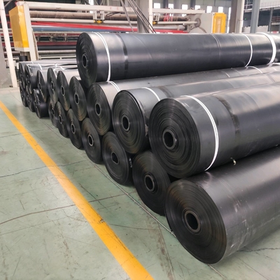 Geomembrana HDPE de alta resistencia a la tracción ≥15MPa Resistencia al desgarro ≥25KN/m