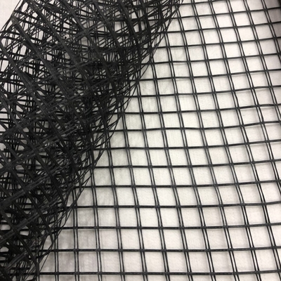 Fibra Geogrid del basalto de los PP para el álcali del ferrocarril los 200m resistente