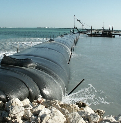 El geotextil del control de inundaciones empaqueta para la construcción de dragado del terraplén del mecanismo