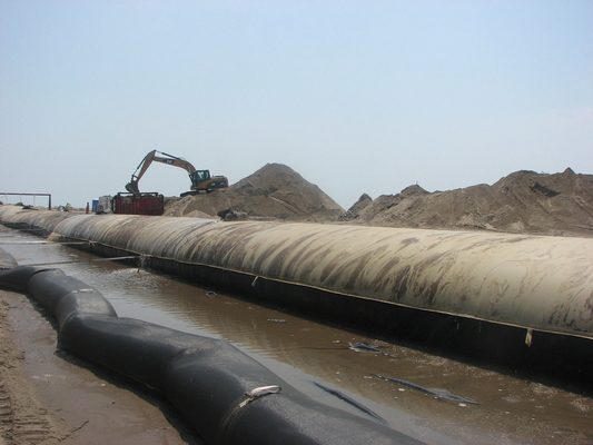Deshidratación Pp Geotube impermeable para protección costera
