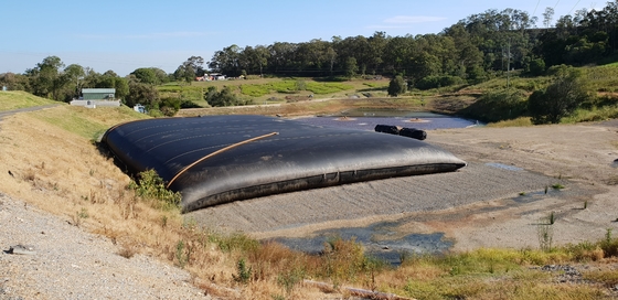 Excelencia en la resistencia a los rayos UV de los tubos de deshidratación de geotextiles cilindro para un tratamiento eficaz del agua