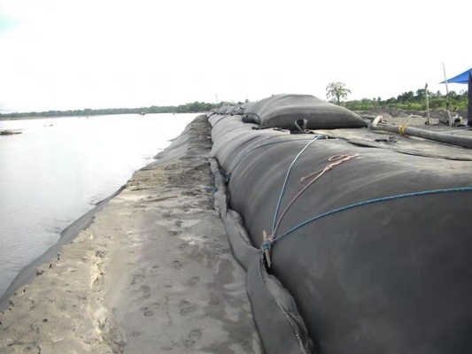 C12.6L25 excelente resistencia a los rayos UV Tubos de deshidratación de geotextiles para deshidratación