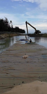 Resistencia a altas temperaturas FILTRO Bolsas de deshidratación de geotextiles ligero duradero para soluciones de filtración de trabajo pesado