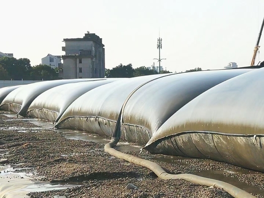 Tubos de deshidratación de superficie lisa de geotextil para deshidratación de lodos de aguas residuales