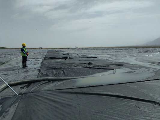 Resistencia a la tracción 130130kn Tubos de deshidratación de geotextil Negro ARENA Longitud 505m Solución duradera para aplicaciones de deshidratación industrial