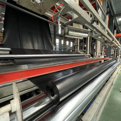 0.5mm HDPE Geomembrana de revestimiento suave de alta tracción impermeable para presas y embalses