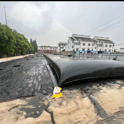 Tubos de deshidratación de geotextil tejido de PP de alta resistencia para dragado y deshidratación ambiental