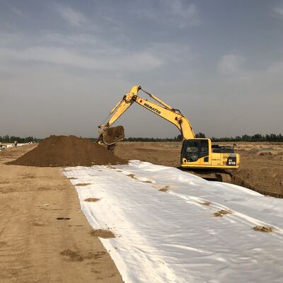 Geotextil Tejido de Polipropileno PET de Grado Industrial 300g Duradero para Terraplén de Río