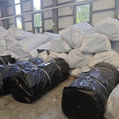 Tubos de Geotextil Tejido Resistente a Altas Temperaturas para Deshidratación de Lodos de Aceite de Palma