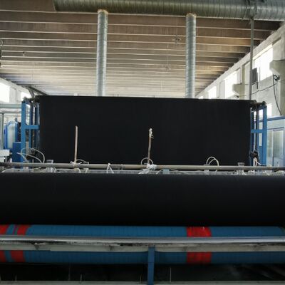 Geotextil no tejido de poliéster punzonado con aguja de 200g 250g para drenaje de muros de contención