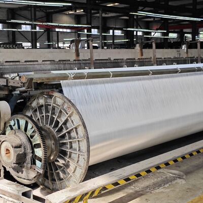 Tejido de geotextil de PET de ultraalta resistencia de 200 kN/m para mejorar las bases blandas