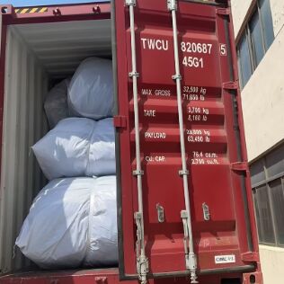 Tubos de deshidratación de geotextiles tejidos resistentes a altas temperaturas para deshidratación de lodos de aceite de palma