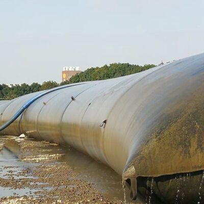 Tubos de deshidratación de geotextiles tejidos resistentes a altas temperaturas para deshidratación de lodos de aceite de palma