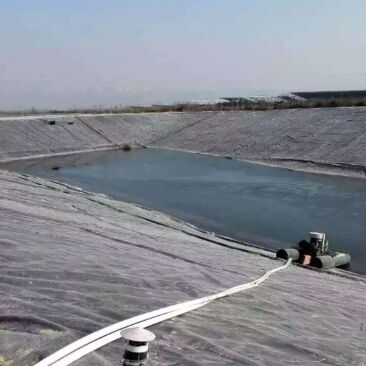Revestimiento de geomembrana de HDPE seguro para peces para embalses de riego agrícola en estanques