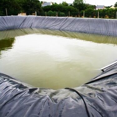 Revestimiento de geomembrana de HDPE seguro para peces para embalses de riego agrícola en estanques