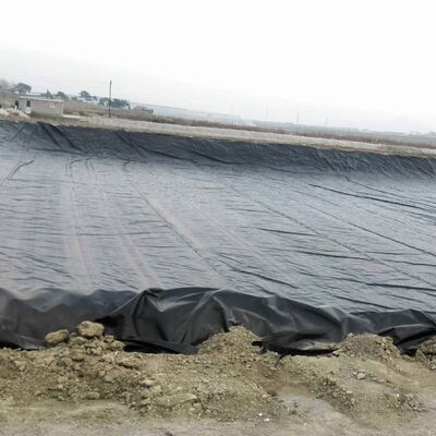 Revestimiento impermeable para estanques de geomembrana HDPE para acuicultura comercial de peces y camarones