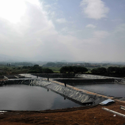 Revestimiento impermeable de geomembrana de HDPE de barrera para lagunas industriales de sustancias químicas y aguas residuales