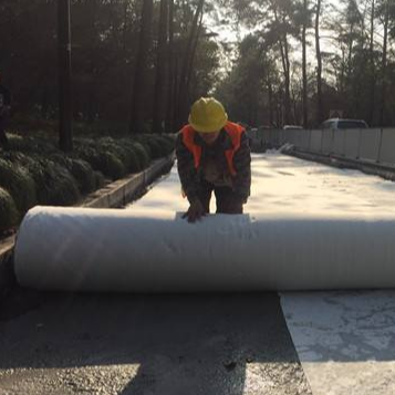 Contrapiso no tejido perforado con aguja del cojín del geotextil para los revestimientos de estanques