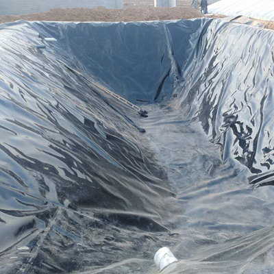Revestimiento de geomembrana de HDPE de cisterna de recolección de agua de lluvia para almacenamiento subterráneo de retención