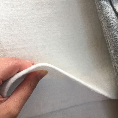Amortiguador no tejido grueso del geotextil de la fibra de grapa para la protección del trazador de líneas del vertedero