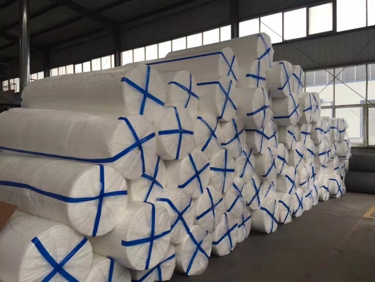 Serie no tejida del geotextil HS-N de la fibra del ANIMAL DOMÉSTICO 6 metros de resistencia de abrasión