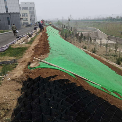 El HDPE Geocell de la calzada molió muros de contención de Geocell de la estabilización de suelo de la pavimentadora de la rejilla