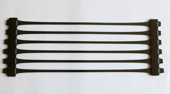 Refuerzo uniaxial de la capa de balasto de Geogrid del HDPE unidireccional de los PP PE