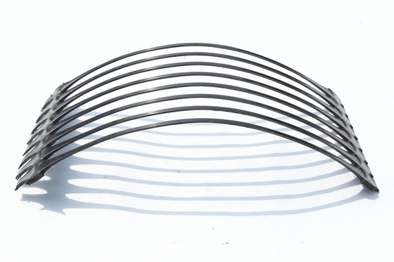 polietileno de la densidad del 160kn/M Plastic Geogrid Mesh Wall Retaining Dam High