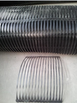 polietileno de la densidad del 160kn/M Plastic Geogrid Mesh Wall Retaining Dam High