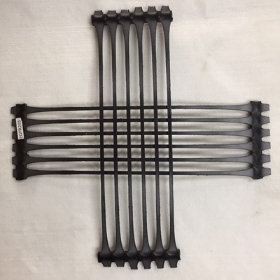 Rejilla de la estabilización de Geogrid Mesh Uniaxial Geogrid Universal Soil del plástico del HDPE de los PP
