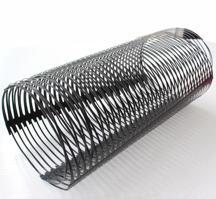Rejilla de la estabilización de Geogrid Mesh Uniaxial Geogrid Universal Soil del plástico del HDPE de los PP