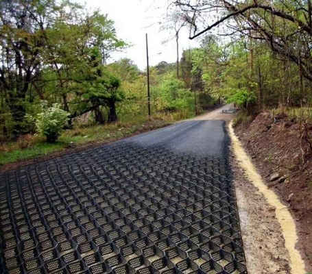 El HDPE Geocell de la calzada molió muros de contención de Geocell de la estabilización de suelo de la pavimentadora de la rejilla