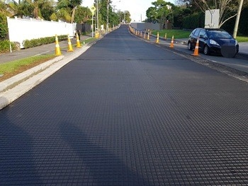 Cuesta que protege a Geogrid plástico Mesh Soft Ground Strengthen Railway