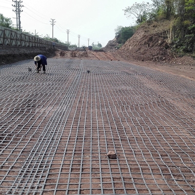 Pared que conserva la dirección compuesta plástica de acero de la alta tensión de Geogrid