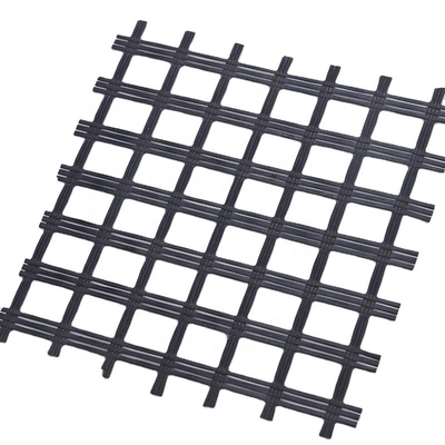 El betún cubrió la representación Mesh Roll de la fibra de vidrio de Geogrid 25KN de la fibra de vidrio