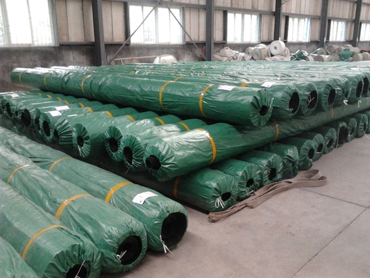 LDPE los 4m del carrete del trazador de líneas de la charca de la presa EPDM de 1.2m m 1.5m m los 5.8m los 6m de par en par
