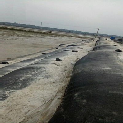 C12.6L25 excelente resistencia a los rayos UV Tubos de deshidratación de geotextiles para deshidratación