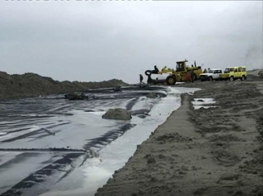 C12.6L25 excelente resistencia a los rayos UV Tubos de deshidratación de geotextiles para deshidratación