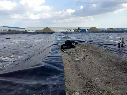 Fuerza de alta resistencia 0.8m m a 2m m del trazador de líneas resistente a la corrosión del PVC Geomembrane